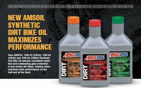 AMSOIL Synthetic Dirt Bile Oil Maximizes Performance