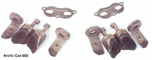 Arctic Cat 600 Snowmobile Exhaust Power Valves