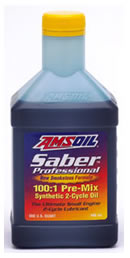 AMSOIL Saber Professional Synthetic 100:1 Pre-Mix 2-Cycle Oil