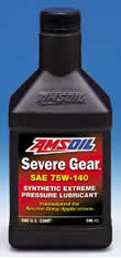 AMSOIL SEVERE GEAR Synthetic Extreme Pressure 75W-140 Lubricant
