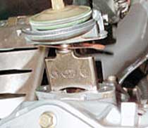 Clean Snowmobile Exhaust Power Valve